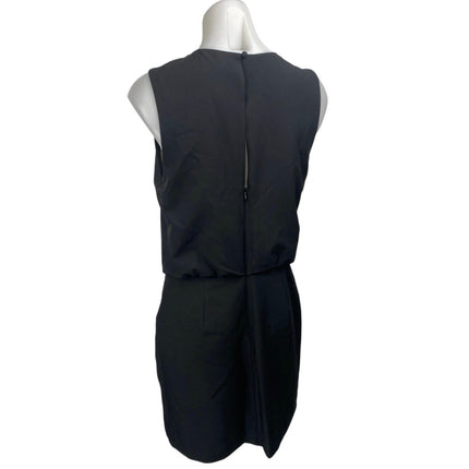 NEW Banana Republic Black Sleeveless Round Neck Tank Mini Blouson Dress Size 8