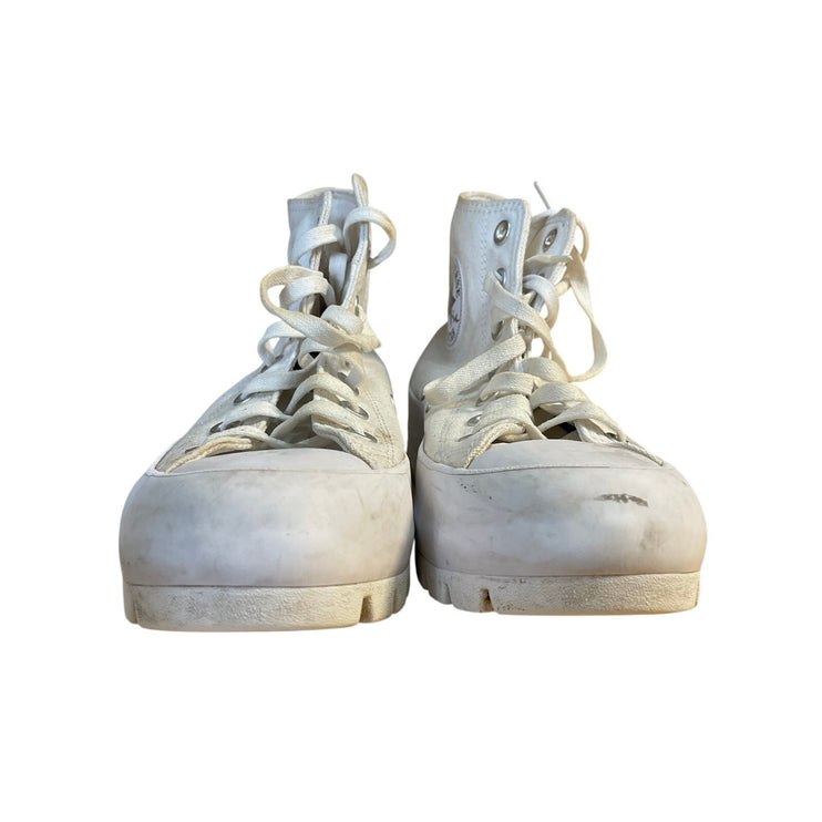 Converse Chuck Taylor All Star Lugged High Top White Womens Sneakers Shoes Sz 7