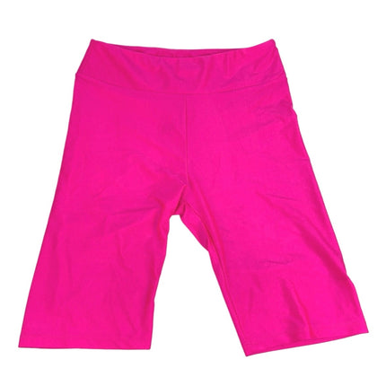 Roma Concept Pink Pull On Activewear Yoga Fitness Athletic Legging Shorts Size S