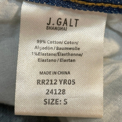 Brandy Melville J. Galt Blue Mid Rise Y2k Flared Bootcut Denim Jeans Size S