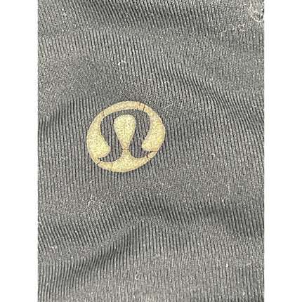 Lululemon Energy Black Sleeveless Cross Back Activewear Sports Bra Tank Top S/M