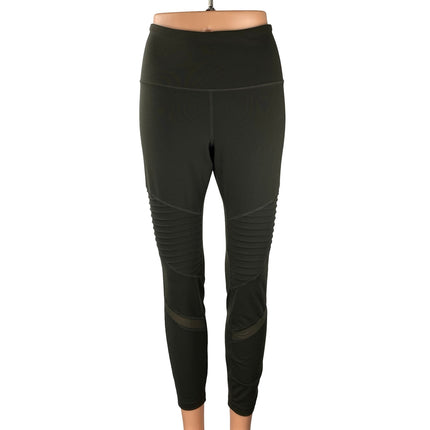 Old Navy Active Women's Black Yoga Gym Athletic Activewear Moto Leggings Pants M