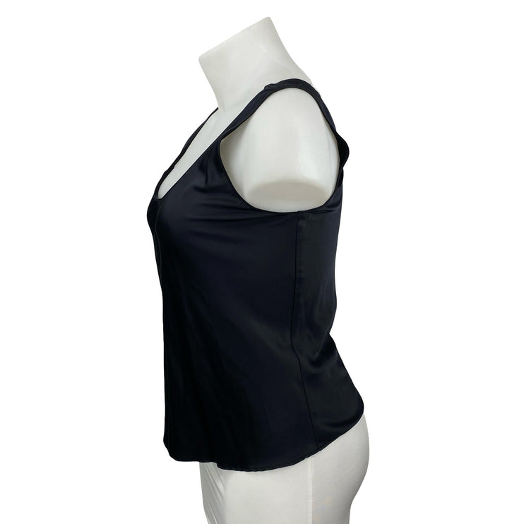 Abercrombie & Fitch Women's Black Scoop Neck Sleeveless Corset Cami Tank Top M