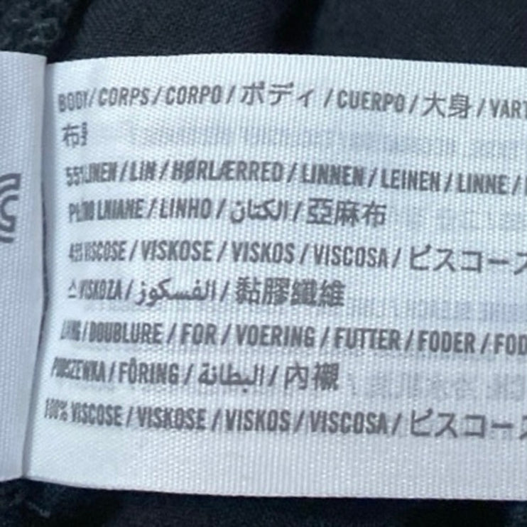 Abercrombie & Fitch Women's Black Linen Elastic Waist Casual Lounge Shorts Sz M