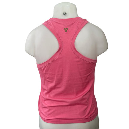 Aritzia Golden Womens Pink Sleeveless Racerback Activewear Running Tank Top XL