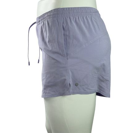 Lululemon Pace Rival Women's Purple Lilac Yoga Athletic Running Shorts Size 12