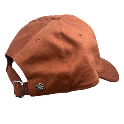 Athleta Women's Orange Embroided Logo Adjustable Strap Baseball Cap Hat One Size