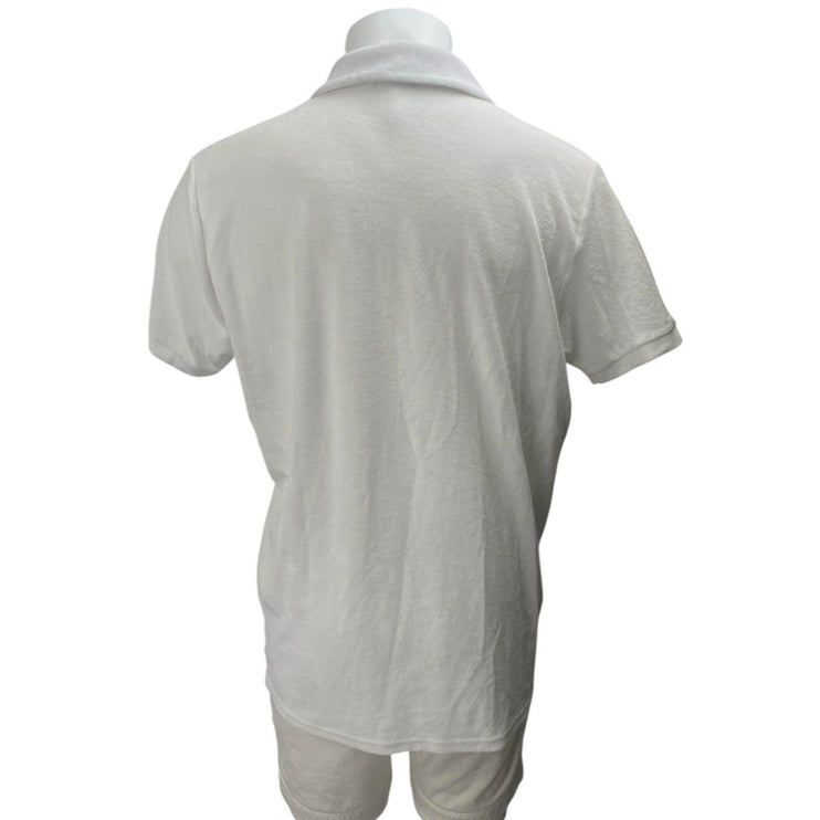 Bluemint Men's White Short Sleeve Performance Golf Polo Shirt Top Size XL