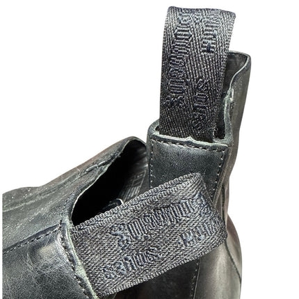 Dr Marten Magdalena Women's Black Leather High Heels Zip Ankle Boots Size 8