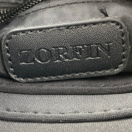 Zorfin Women's Black Crossbody Purse Pouch Nylon Waist Belt Bag Fanny Pack OS