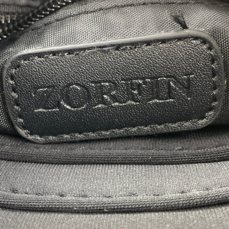 Zorfin Women's Black Crossbody Purse Pouch Nylon Waist Belt Bag Fanny Pack OS