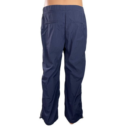 Princess Polly Womens Blue Elastic High Waist Straight Leg Trousers Pants Size 6