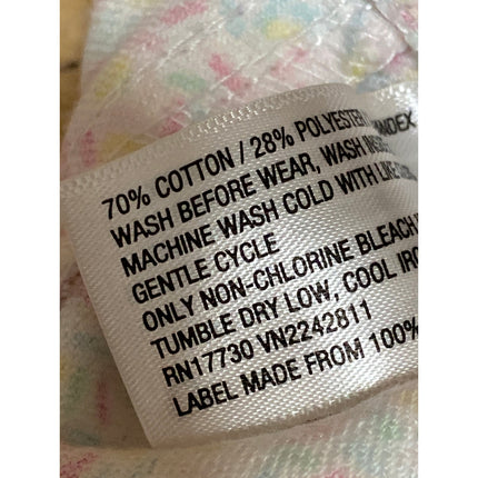 Art Class Kids Girls Multicolor Sprinkles Shortalls Overalls Romper Shorts Sz XL