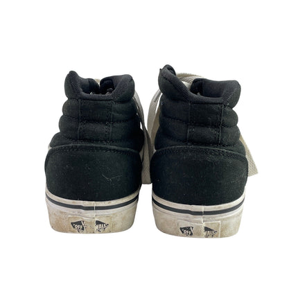 Vans Ward Women's Black Canvas Lace Up High Top Skate Sneakers Shoes Size 6