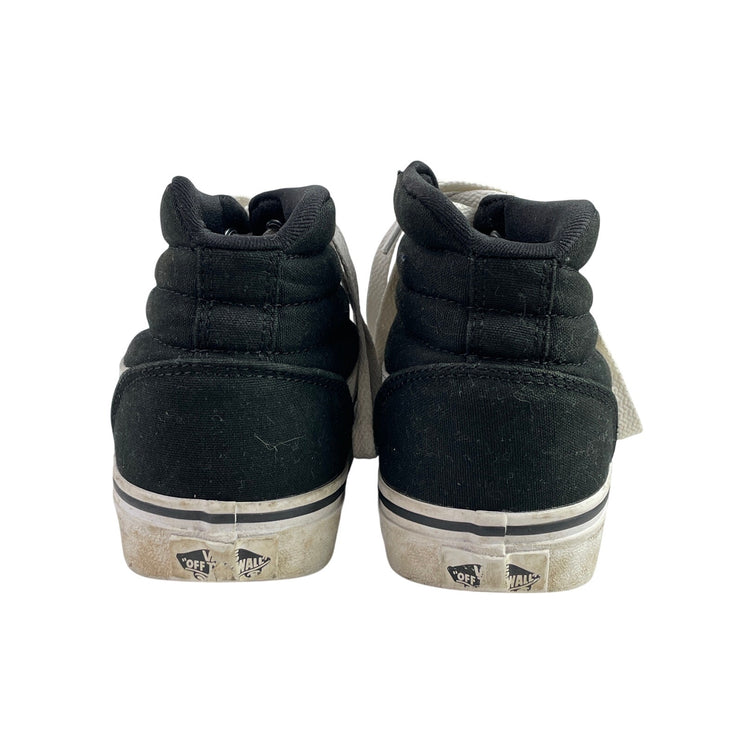 Vans Ward Women's Black Canvas Lace Up High Top Skate Sneakers Shoes Size 6