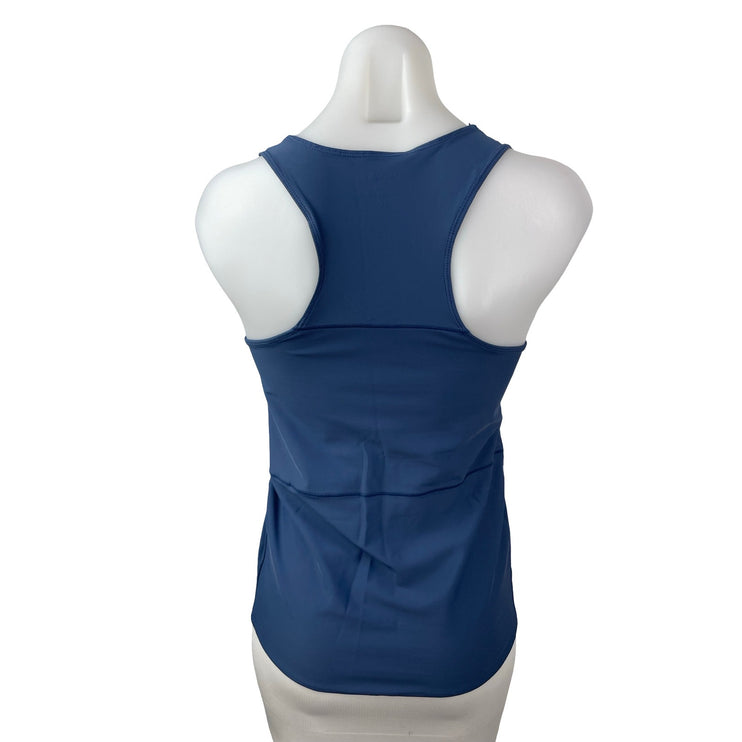 Wivov Women's Blue Racerback Yoga Workout Running Athletic Tank Top Size XL