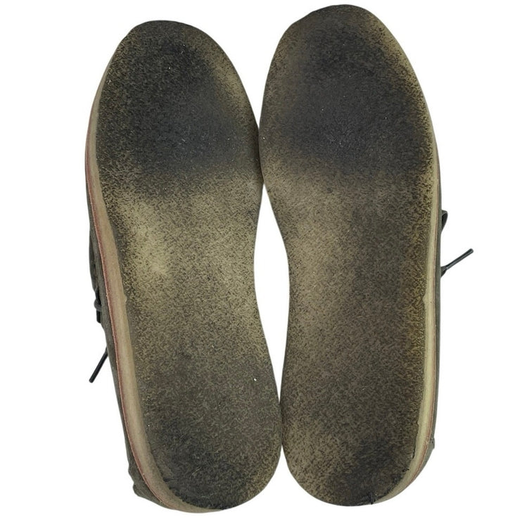KITH Ronnie Fieg Clarks 8th St Brixham Green Suede Leather Low Top Flat Shoes 8