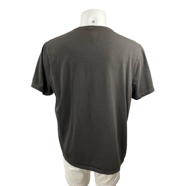 Madewell Allday Men's Dark Gray Short Sleeve Crew Neck T Shirt Tee Top Size XL