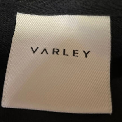Varley Women's Black Long Sleeve Turtleneck Drawstring Sweatshirt Sweater Top S
