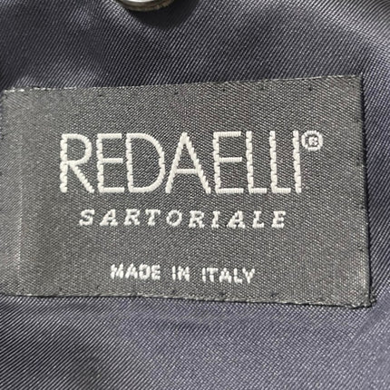 Redaelli Sartoriale 100% Wool Men's Gray Pinstriped Button Blazer Coat Jacket M