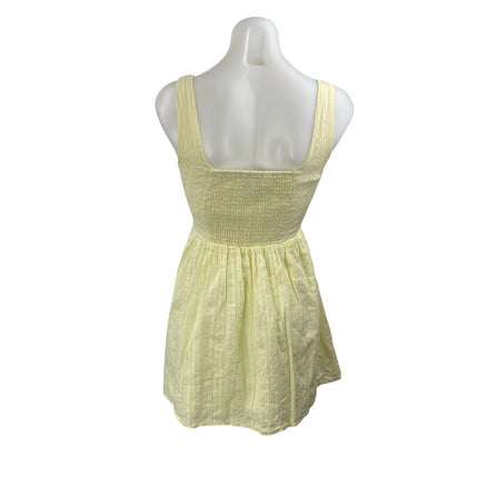 Princess Polly Lorinda Square Neck Sleeveless Mini Tank Flare A-Line Dress Sz 0