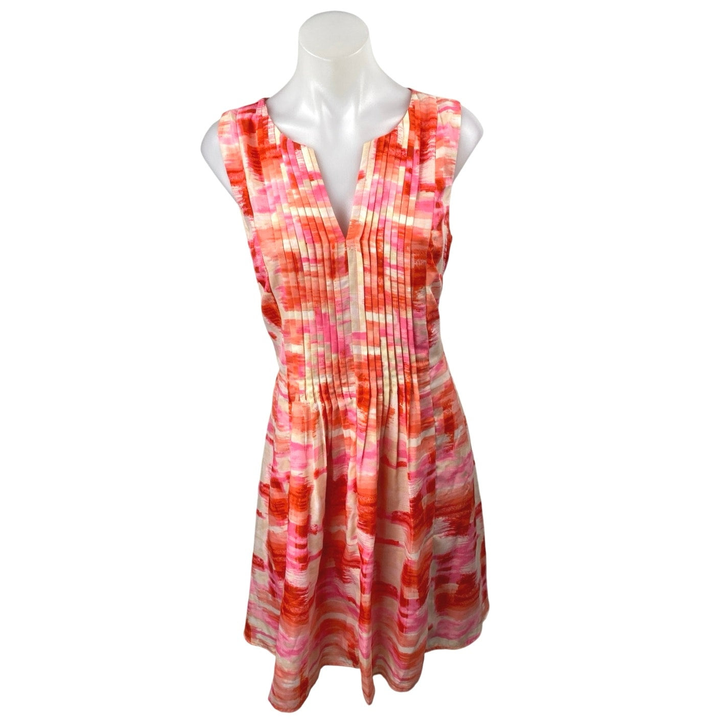 Rabbit Rabbit Rabbit Multicolor Sleeveless Pleated Mini Fit & Flare Dress Sz 10 Rabbit Rabbit Rabbit Multicolor Sleeveless Pleated Mini Fit & Flare Dress Sz 10