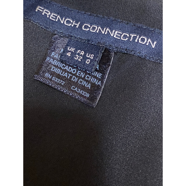 French Connection Multicolor Chiffon Floral Print Sleeveless Maxi A-line Dress 0