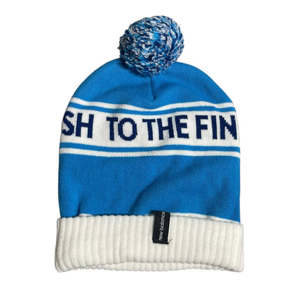 New Balance Abbott Dash to the Finish Line 5K Running Knit Pom Pom Beanie OS