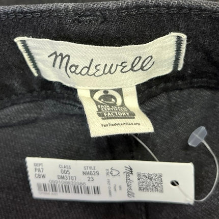 NEW Madewell The Perfect Vintage Women's Black Mid Rise Skinny Denim Jeans 23