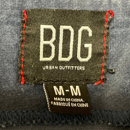 Urban Outfitters Women's Navy Blue Button High Waist Cargo Straight Mini Skirt M