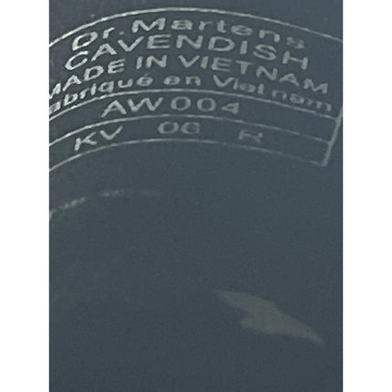 Dr. Martens Airwair Cavendish Red Leather Lace Up Almond Toe Oxford Shoes Size 7