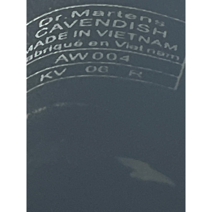 Dr. Martens Airwair Cavendish Red Leather Lace Up Almond Toe Oxford Shoes Size 7