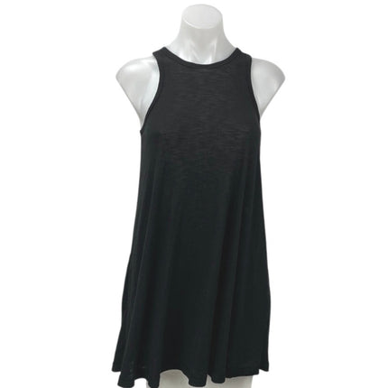 Free People FP Beach Black Racerback Sleeveless Cami Tunic Tank Top Size XS