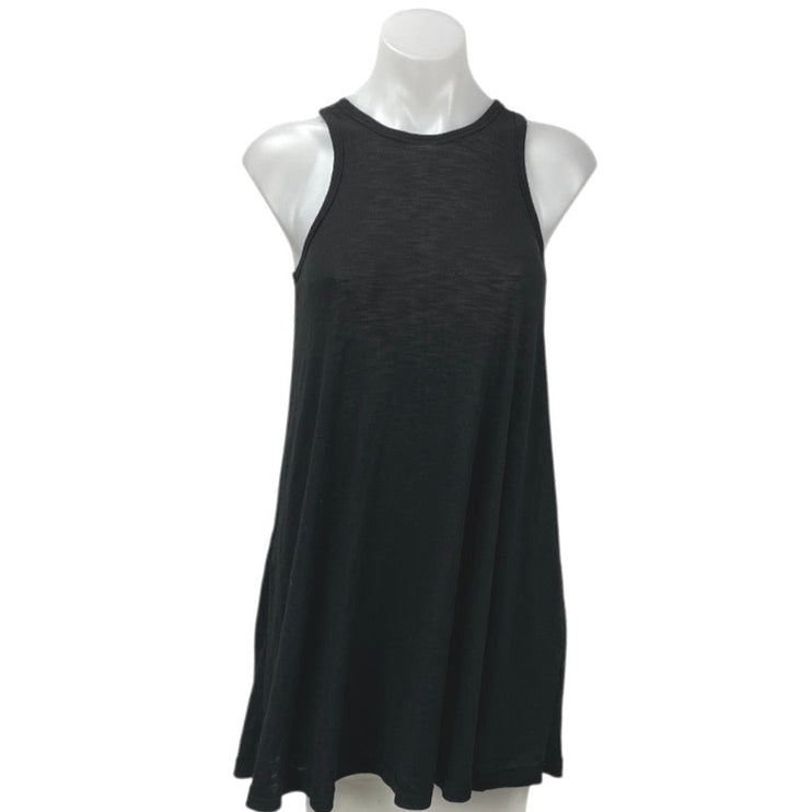 Free People FP Beach Black Racerback Sleeveless Cami Tunic Tank Top Size XS