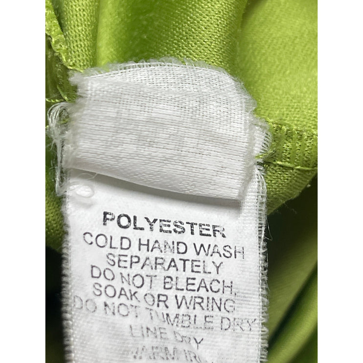 Dolina Women's Green Faux Suede High Neck Zip Up Long Sleeve Coat Jacket Size 12
