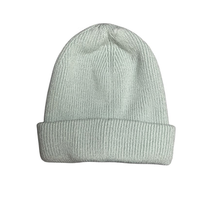 Barts Kids Girls Boys Unisex Blue Ribbed Knit Cuffed Bonnet Beanie Hat OS