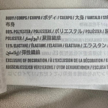 Abercrombie & Fitch Beige Pull On High Waisted Wide Leg Trousers Pants Size S