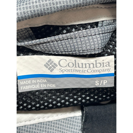 Columbia PFG Tamiami Gray Black Hoodie Hooded Long Sleeve Sweatshirt Top Size S