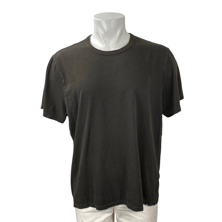 Madewell Allday Men's Dark Gray Short Sleeve Crew Neck T Shirt Tee Top Size XL