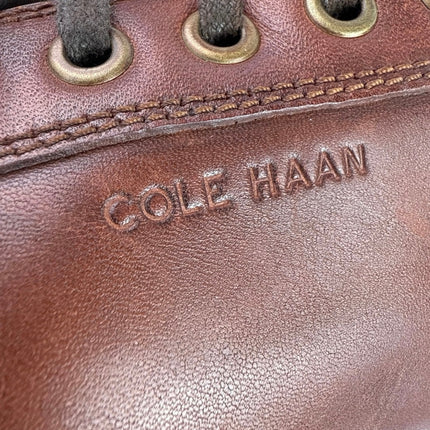 Cole Haan Grandpro Spectator Mens Brown Leather Low Top Lace Up Sneakers Shoes 8