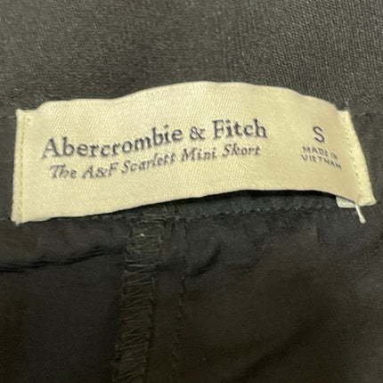 Abercrombie & Fitch Scarlett Black High Waisted Mini Skirt Skort Shorts Size S
