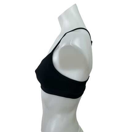 Alo Yoga Airlift Intrigue Black Crossback Workout Active Sports Bra Tank Top XS