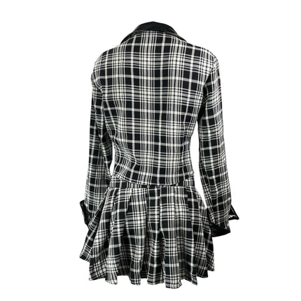 Trickz N' Treatz Clueless Dionne Teen Comedy Movie Outfit Black White 2 PC Set S