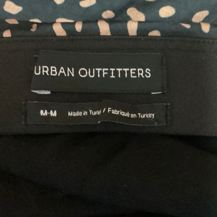 Urban Outfitters Black Animal Print Straight Pencil Cut Knee Length Skirt Size M