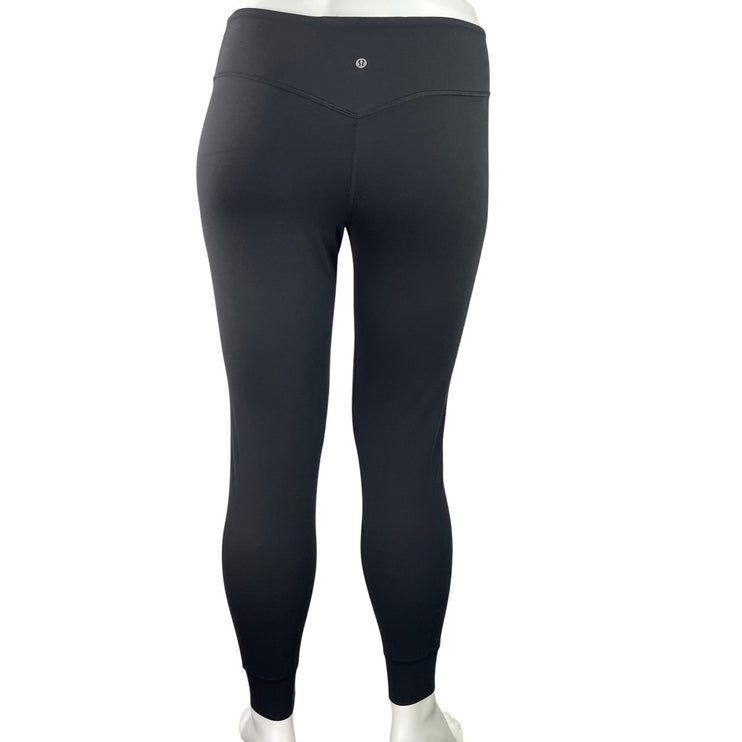 Lululemon Women's Black High Rise Activewear Athletic Yoga Leggings Pants Sz 12