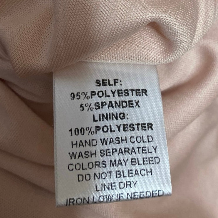 NEW Fashion Nova Caddie Rose Gold Sleeveless Cami Tank Mini Bodycon Dress Size S