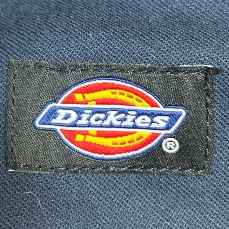 Dickies Men's Blue Mid Rise Slim Straight Chino Khaki Trousers Pants Size 35