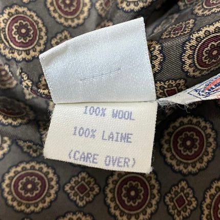 Anne Klein 100% Wool Green Pinstriped Long Sleeve Button Down Shirt Jacket Sz 6