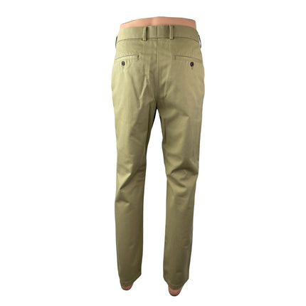 Charles Tyrwhitt Men's Khaki High Rise Slim Skinny Chino Trousers Pants 32W 32L