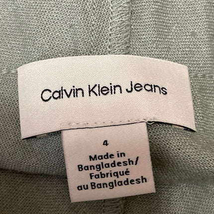 Calvin Klein Women's Green High Waist Mini Tennis Golf Skort Skirt Shorts Size 4